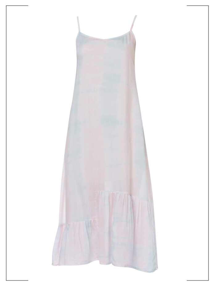 Tie-Up Dress With Inner