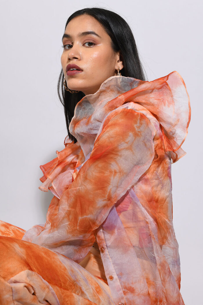CARNELIAN TIE AND DYE  CO-ORD SET - Image 3