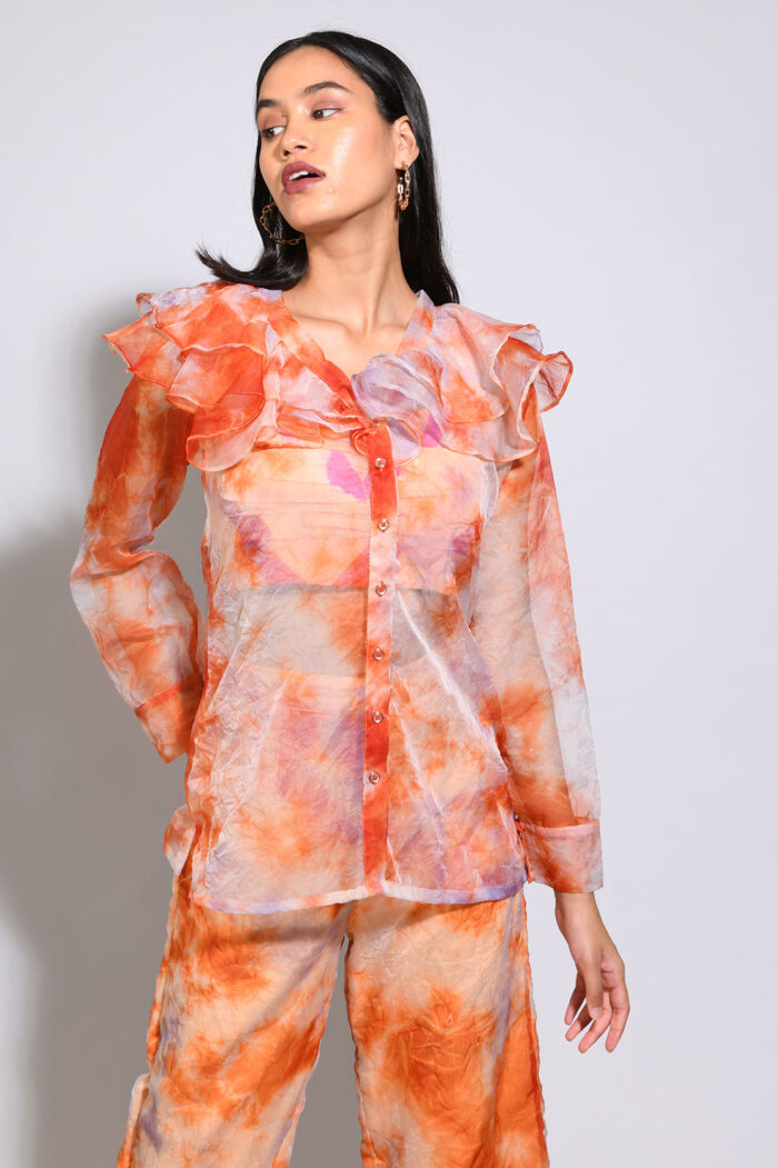 CARNELIAN TIE AND DYE  CO-ORD SET - Image 4