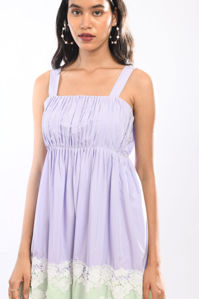 LILAC ROMANCE MIDI DRESS - Image 3