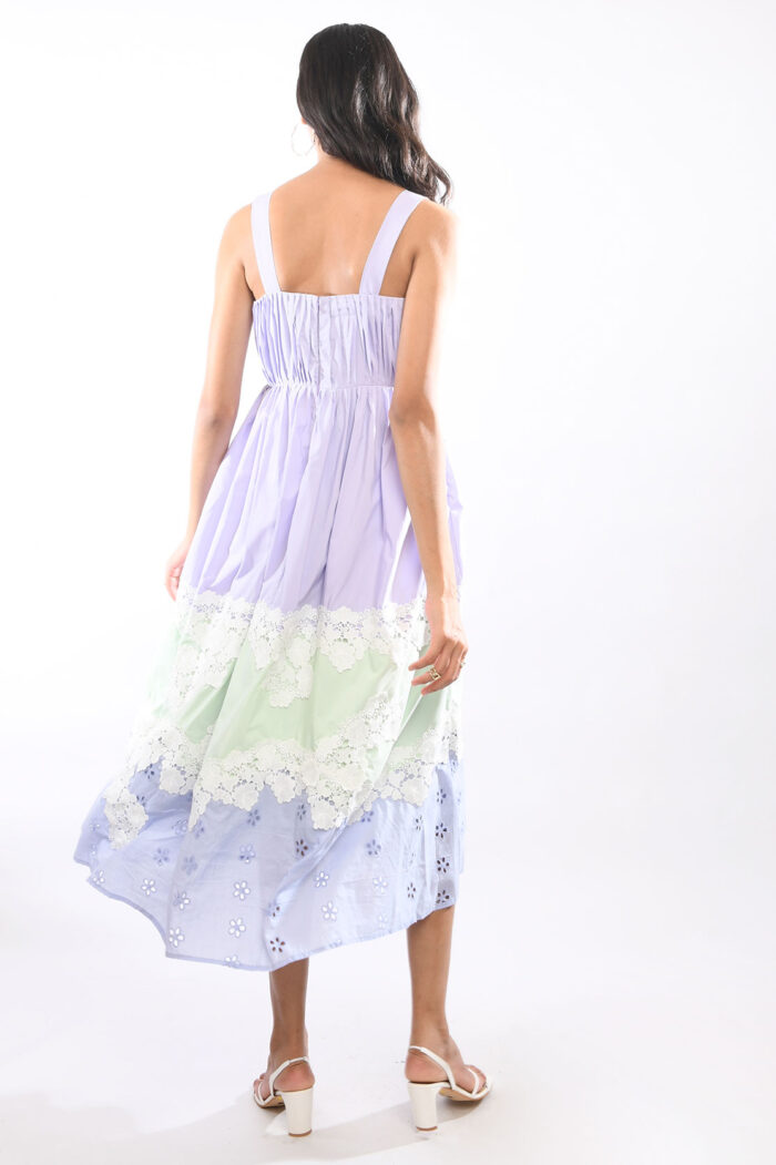 LILAC ROMANCE MIDI DRESS - Image 4
