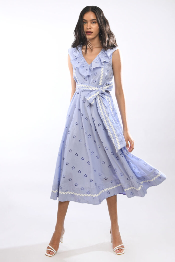 LILAC HAKOBA DRESS